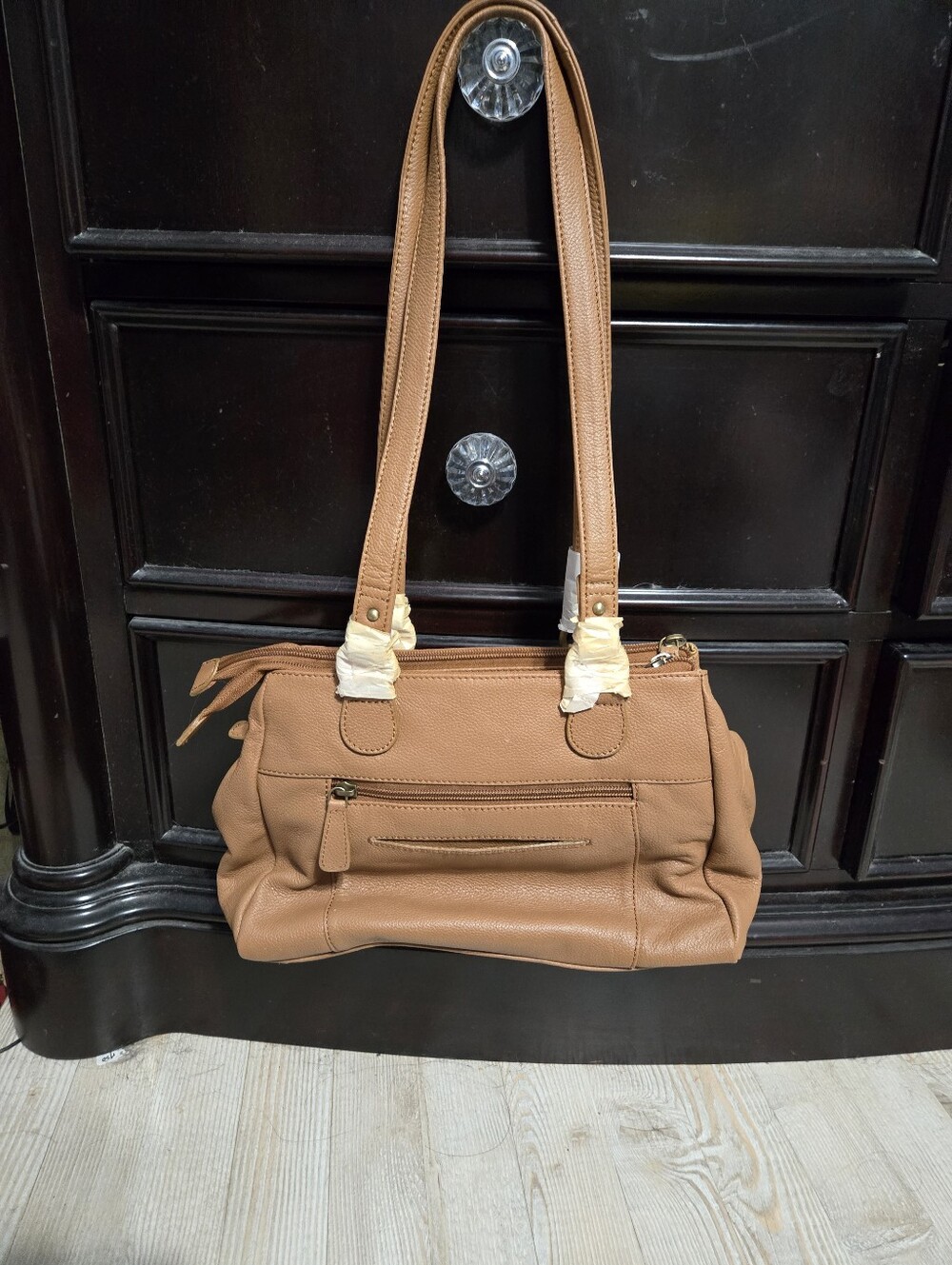Ella Simone Leather Shoulder Bag